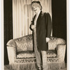 Herman Mankiewicz wearing Marx Brothers garb: Harpo's wig, Chico's hat and Groucho's mustache