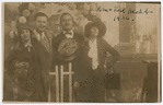 Herman Mankiewicz and his wife with Ben and Rose Hecht