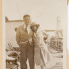 Herman Mankiewicz and his wife on a boat to Mexico