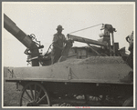 Threshing of oats. Clayton, Indiana, south of Indianapolis