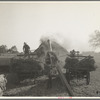 The threshing of oats. Clayton, Indiana, south of Indianapolis