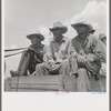 Arkansas sharecroppers going home. Near Blytheville, Arkansas