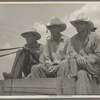Arkansas sharecroppers going home. Near Blytheville, Arkansas