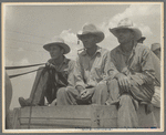 Arkansas sharecroppers going home. Near Blytheville, Arkansas