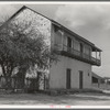 Type of house on the American-Mexican border. Rio Grande Valley, near Rio Grande City, Texas