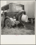 Migrant family's car near Brownsville, Texas