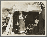 Grandmother of twenty-two children from farm in Oklahoma. Now living in Kern migrant camp, California