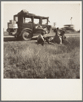 Depression refugee family from Tulsa, Oklahoma. Arrived in California June 1936. Mother and three half-grown children; no father ...