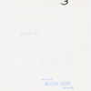 Keysheet for the stage production Little Night Music