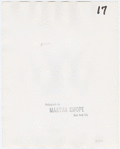 Keysheet for the stage production Follies