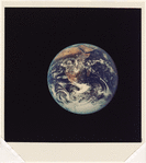 Full Disk Earth, Apollo 17, 1972, Harrison Schmitt