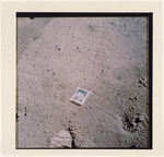 Apollo 16, 1972, Charles Duke, Family Photograph on Lunar Surface