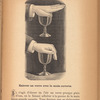 Enlever un verre avec la main ouverte