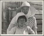Japanese mother and daughter, agricultural workers near Guadalupe, California
