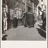 "Skid Row." Howard Street, the street of the unemployed in San Francisco, California