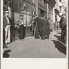 "Skid Row." Howard Street, the street of the unemployed in San Francisco, California