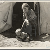 Eighteen year-old mother from Oklahoma, now a California migrant