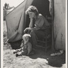 Eighteen year-old mother from Oklahoma, now a California migrant
