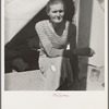 Dust bowl refugee from Chickasaw, Oklahoma. Imperial Valley, California. "Black Sunday, 1934, that was the awfullest dust we ever did see."