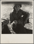 Young Oklahoma mother, age 18, penniless in California. Imperial Valley. 1937