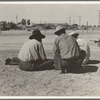 Oklahomans now working or looking for work in the pea harvests of California. Outskirts of Calipatria. Imperial Valley