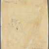Pen and ink caricature by W. W. Denslow of himself with The Scarecrow