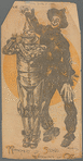 Illustration of Montgomery and Stone (as Mick Chopper and The Scarecrow) for the stage production The Wizard of Oz