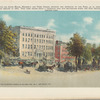 The famous old Astor House, Broadway and Vesey Street, opposite the entrance to the Park, btw. pp. 164-165