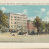 The famous old Astor House, Broadway and Vesey Street, opposite the entrance to the Park
