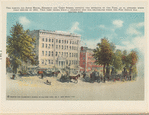 The famous old Astor House, Broadway and Vesey Street, opposite the entrance to the Park