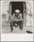 Tubercular migrant in a potato pickers' camp. Kern County, California
