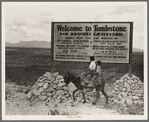 Sign entering Tombstone, Arizona