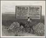 Sign entering Tombstone, Arizona