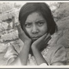 Daughter of Mexican field laborer. Near Chandler, Arizona