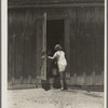 Child of Texas sharecropper carrying water