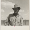 Migrant oil worker near Odessa, Texas