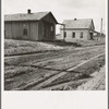 Abandoned house in Carey, Texas. Mechanized cotton farming and displacement of tenant families is fast making Carey a ghost town