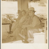 Dust bowl farmers of west Texas in town
