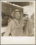 Dust bowl farmers of west Texas in town