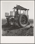 Tractor and operator. Navarro, Texas