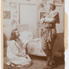 Mildred Morris and Maude Adams in the stage production Peter Pan