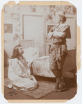 Mildred Morris and Maude Adams in the stage production Peter Pan