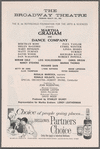 Martha Graham and Dance Company at The Broadway Theatre