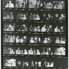 Keysheet of Harold Prince and other attendees during opening night for the stage production A Little Night Music