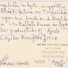 Serge Lifar as Apollo, supporting Alice Nikitina as Terpsichore 