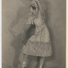 Felia Doubrovska as a Spanish entrée in La Bal