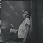 Seated boy
