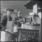 Hot dog vendor. New York, NY