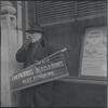 Man smoking a cigarette. New York, NY