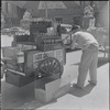 Hot dog vendor. New York, NY